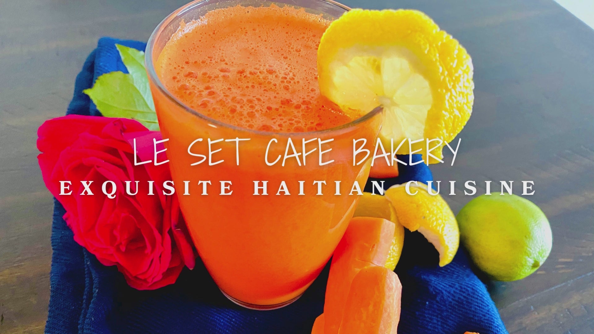 Load video: Le Set Cafe Bakery Haitian Baked Good Foods